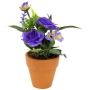 Декоративная композиция "Синие цветы в горшочке", 16 см Производитель: Великобритания Артикул: FF NX0454KE инфо 7381v.